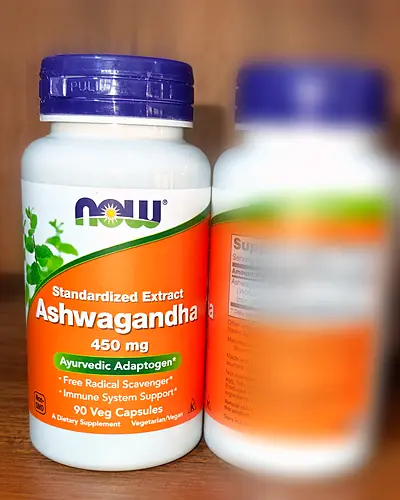 Standardized Ashwagandha Extract 450 mg by NOW Foods