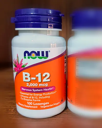 B-12 2,000 mcg Lozenges by NOW Foods
