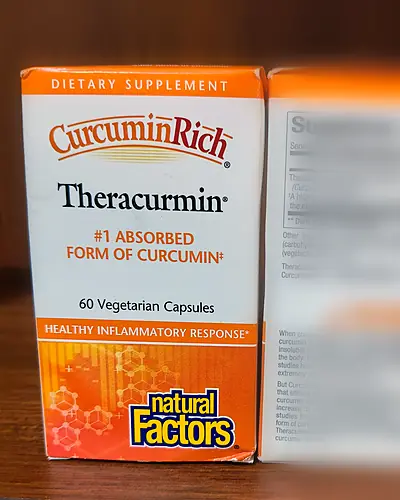 CurcuminRich Theracurmin by Natural Factors