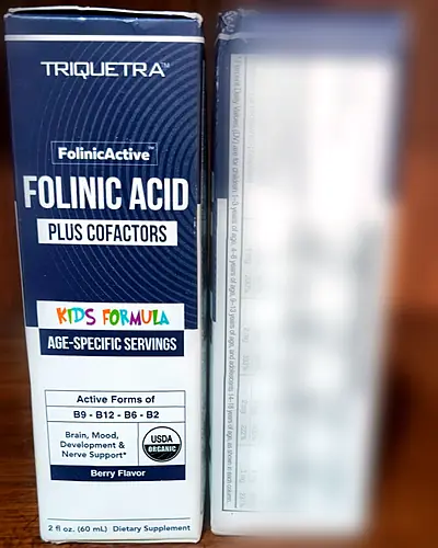 FolinicActive Folinic Acid Plus Cofactors, Kids Formula by Triquetra