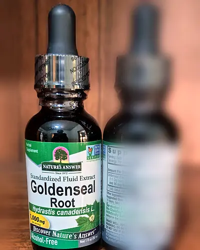 Goldenseal Root Standardized Fluid Extract, 1,000 mg per serving by Nature's Answer