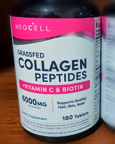 Grassfed Collagen Peptides 6,000 mg + Vitamin C & Biotin by NeoCell