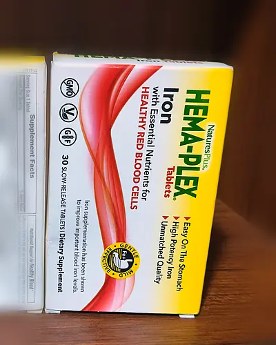 Hema-Plex Iron, Slow-Release by NaturesPlus