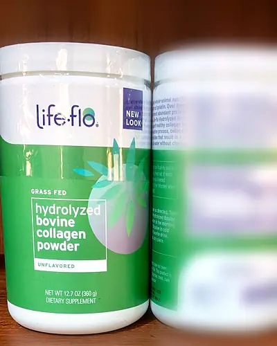 Hydrolyzed Bovine Collagen Powder, Unflavored by Life-flo