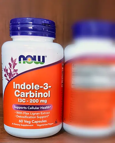 Indole-3-Carbinol (I3C) 200 mg with Flax Lignan by NOW Foods