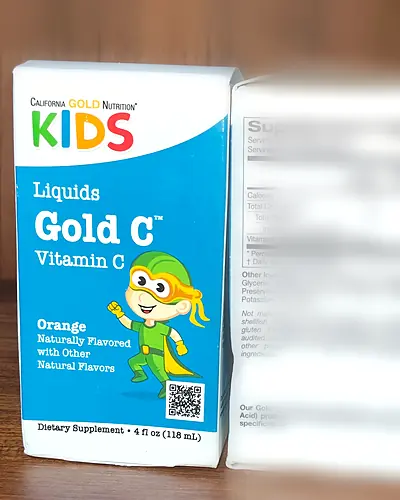 Kids Liquids Gold C Vitamin C, Orange by California Gold Nutrition