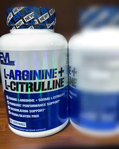 L-Arginine + L-Citrulline by EVL Nutrition