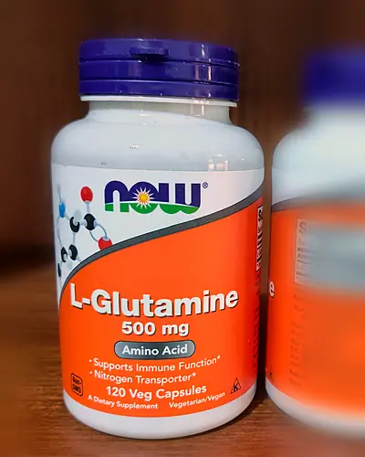 L-Glutamine 500 mg by NOW Foods