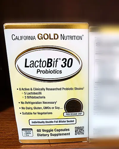 LactoBif 30 Probiotics, 30 Billion CFU by California Gold Nutrition