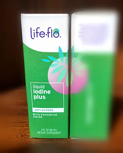 Liquid Iodine Plus with Potassium Iodide by Life-flo
