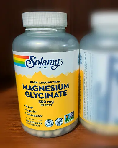 High Absorption Magnesium Glycinate 350 mg by Solaray