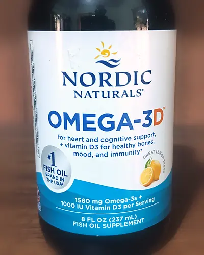 Omega-3D with Vitamin D3, Lemon by Nordic Naturals