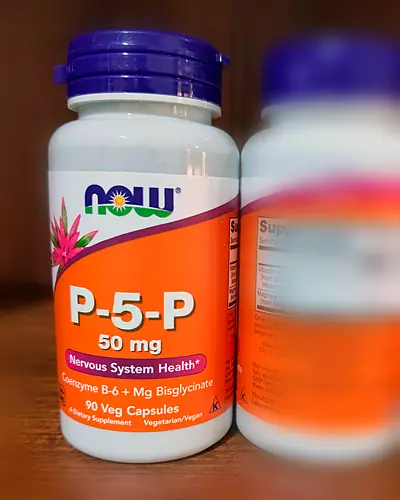 P-5-P 50 mg with Magnesium Bisglycinate by NOW Foods