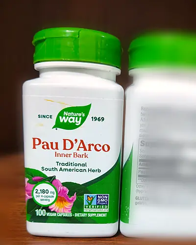 Pau D'Arco Inner Bark, 2,180 mg per serving by Nature's Way