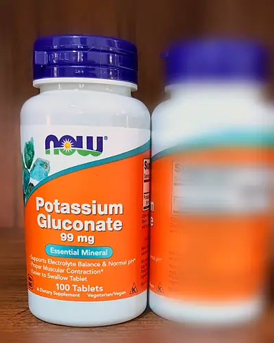 Potassium Gluconate 99 mg by NOW Foods