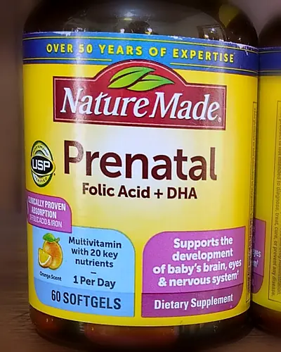 Prenatal Folic Acid + DHA by Nature Made