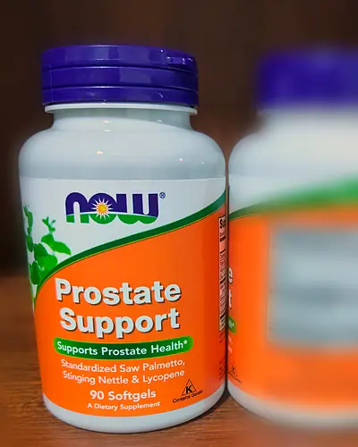 Prostate Support with Saw Palmetto, Nettle & Lycopene by NOW Foods