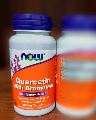 Quercetin with Bromelain by NOW Foods