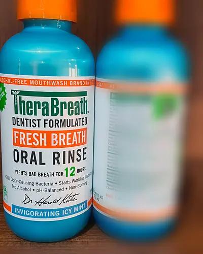 Fresh Breath Oral Rinse, Invigorating Icy Mint by TheraBreath