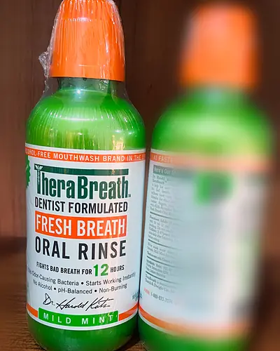Fresh Breath Oral Rinse, Mild Mint by TheraBreath