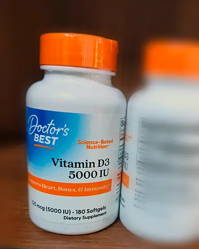 Vitamin D3 5,000 IU by Doctor's Best